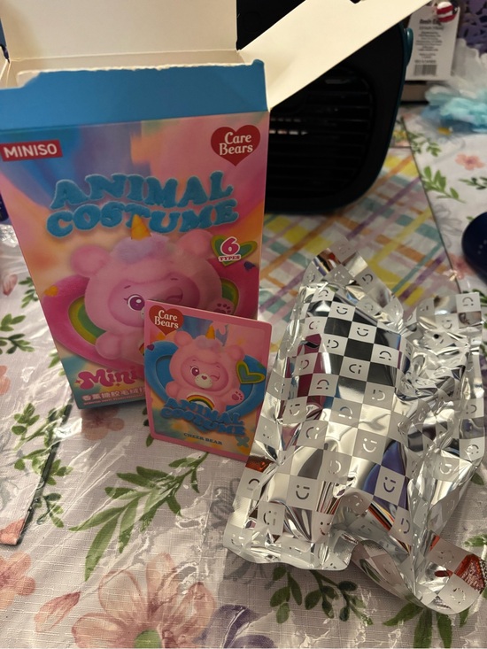 Care Bears Other - Care Bears Pink Plush Character in Rainbow Outfit